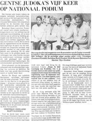 De krant over KB Dames