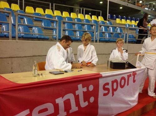 Mark Huizinga bij Judoclub Gent